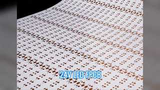Гибкая печатная плата светодиодной ленты 24 В 2835 60 светодиодов