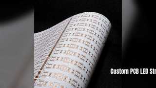 Изготовленная на заказ гибкая светодиодная лента для печатной платы