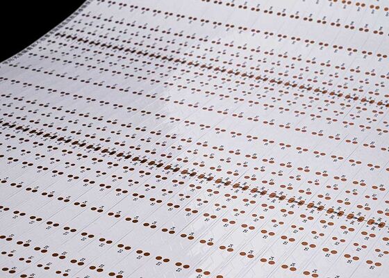 Купить 24V Двусторонняя гибкая печатная плата FPCB с белой пленкой для светодиодной ленты online manufacture