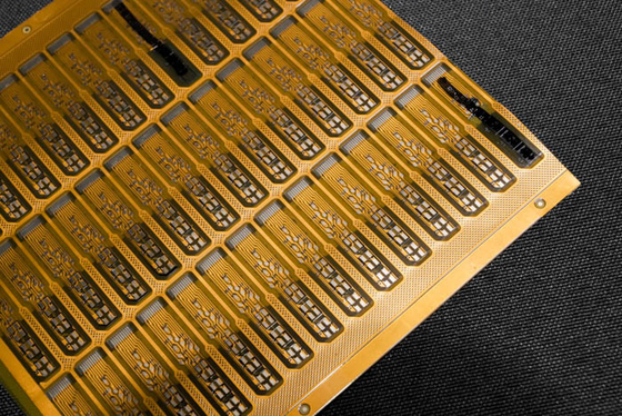 Купить Усиленная мягкая плата для FPC Bluetooth гарнитуры Электронная HDI печатная плата в сборе с двусторонней желтой пленкой online manufacture