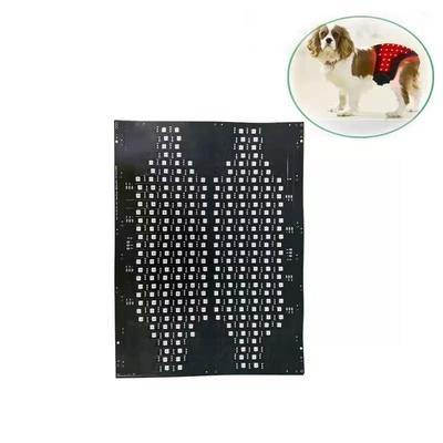 Купить Red infrared physiotherapy circuit board Medical grade flexible printed circuit Bending resistant LED physiotherapy belt FPC soft light board online manufacture