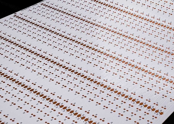 2835 LED гибкая электронная печатная плата с белой пленкой 12V FPCB