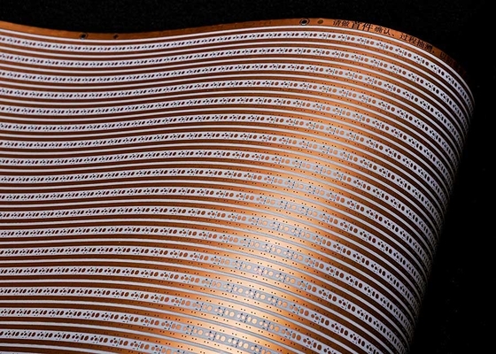 Настройка гибкой платы PCB для светодиодных 12В двухслойной платы белая пленка FPC плата