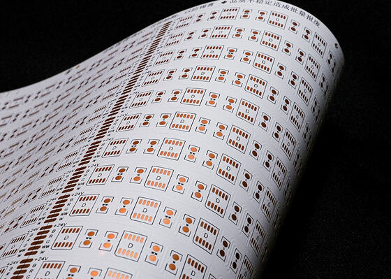 Гибкая двусторонняя светодиодная печатная плата с классом огнестойкости V0 и настраиваемая FPC-плата для светодиодных лент