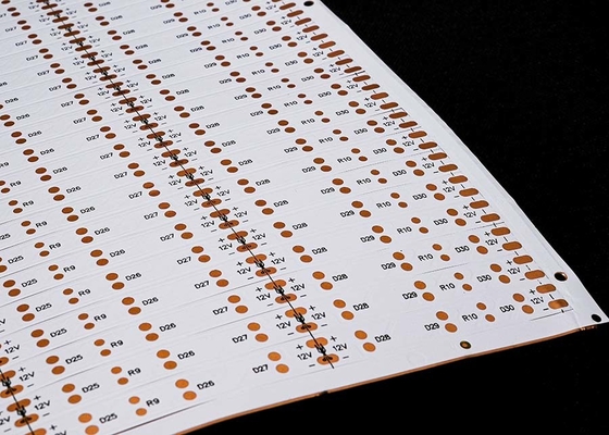 Электронная гибкая светодиодная ленточная схема с двойным слоем 5050 15LED на штуку
