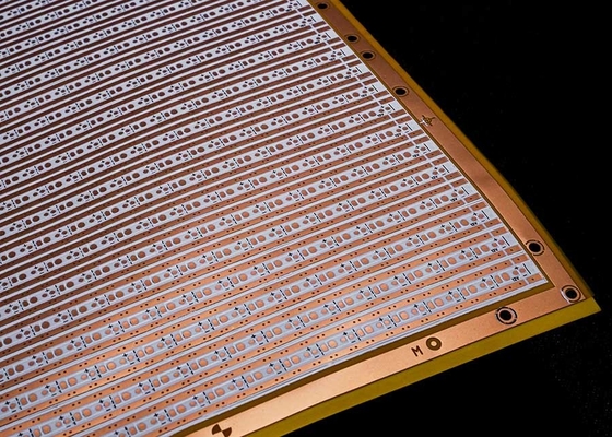 Гибкая пластинка PCB для светодиодных полос 2025 75 световых ударов Двухслойная пластина FPCB