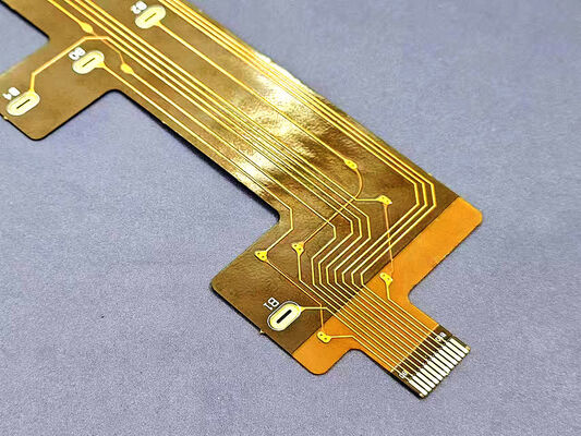Двусторонняя желтая пленка FPCB с толщиной меди 1 унция для сборки аккумуляторов новых энергетических транспортных средств