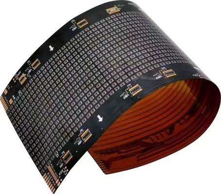 FPCB дисплей, интегрированный с IC OLED дисплеем со встроенной микросхемой. Двухслойная светодиодная дисплейная плата. Светодиодный гибкий дисплей. FPC SMT.